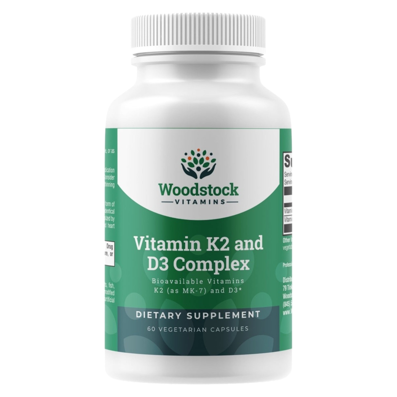 Vitamin K2 and D3 Complex - 60 Capsules